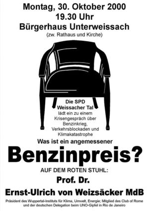 Plakat zum 22. Roten Stuhl