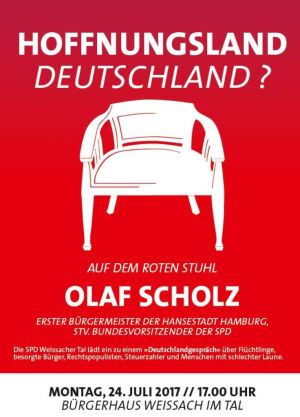 Plakat zum 41. Roten Stuhl