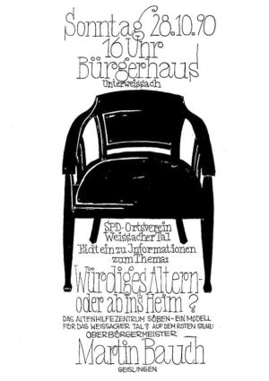 Plakat zum 3. Roten Stuhl