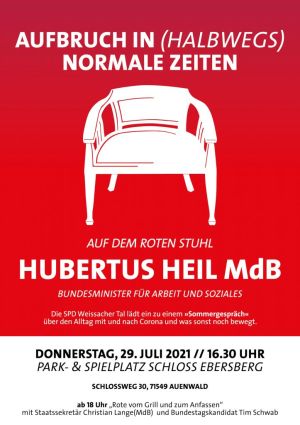 Plakat zum 44. Roten Stuhl