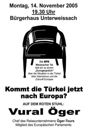 Plakat zum 29. Roten Stuhl