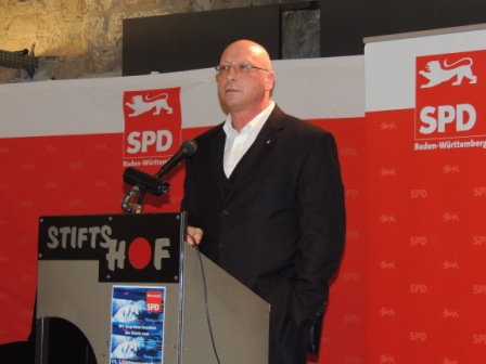 Uwe Hück auf dem Lichtmessempfang der SPD Rems-Murr