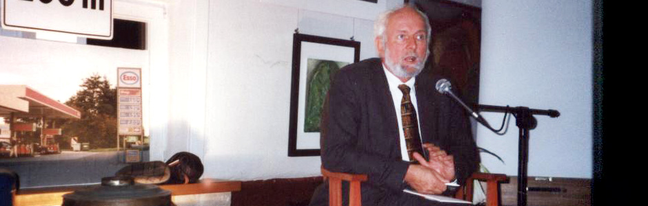 Prof. Dr. Ernst-Ullrich von Weizäcker auf dem Roten Stuhl